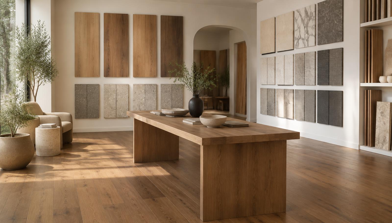 Flooring and materials showroom